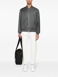 Moncler panelled mid-rise track trousers - Wit