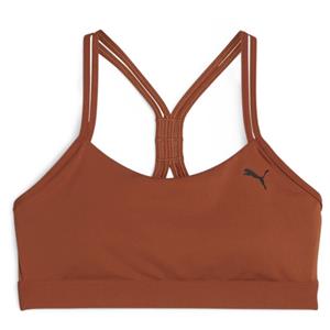 PUMA 4Keeps Ultrabare Strappy Mid Support Sport-BH Damen 81 - teak