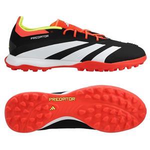 Adidas Predator Elite TF Solar Energy - Zwart/Wit/Rood