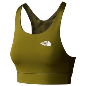 The North Face  Women's Flex Reversible Bra Print - Sportbeha, olijfgroen