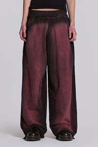 Jaded Man Deep Red Fade Monster Joggers
