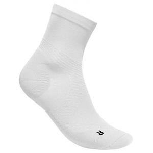 Bauerfeind Sports  Women's Run Ultralight Mid Cut Socks - Hardloopsokken, grijs/wit