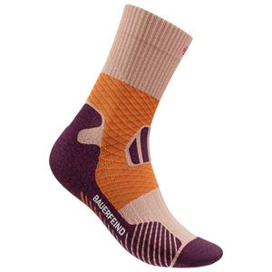 Bauerfeind Sports  Women's Trail Run Mid Cut Socks - Hardloopsokken, meerkleurig