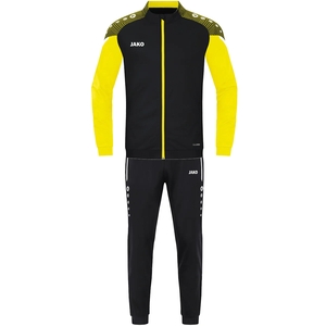 JAKO Performance Trainingsanzug Polyester 808 - schwarz/soft yellow
