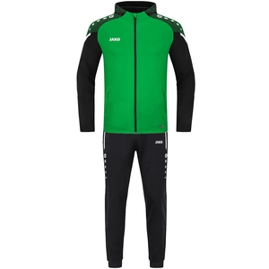 JAKO Performance Trainingsanzug Polyester mit Kapuze 221 - soft green/schwarz