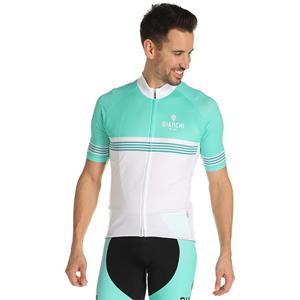 Bianchi Milano Shirt met korte mouwen Prizzi fietsshirt met korte mouwen, voor h