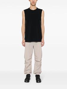 Calvin Klein jacquard-logo track pants - Beige