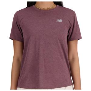 New Balance  Women's Athletics S/S - Hardloopshirt, purper
