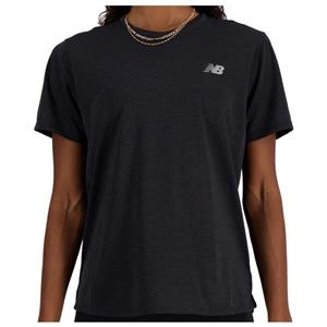 New Balance  Women's Athletics S/S - Hardloopshirt, zwart