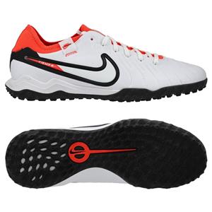 NIKE Tiempo Legend 10 Pro TF Multinocken-Fußballschuhe 100 - white/black-bright crimson