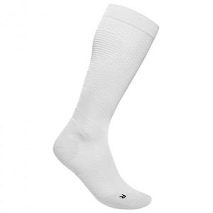 Bauerfeind Sports  Run Ultralight Mid Cut Socks - Hardloopsokken, wit/grijs