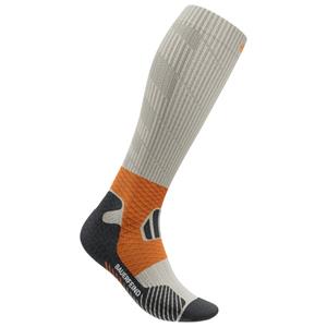 Bauerfeind Sports  Trail Run Compression Socks - Hardloopsokken, grijs