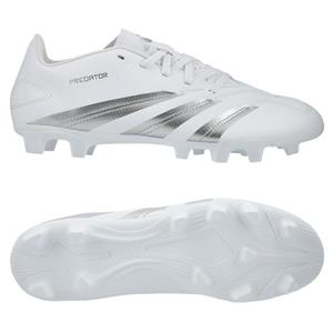 Adidas Predator Club FxG Pearlized - Wit/Zilver