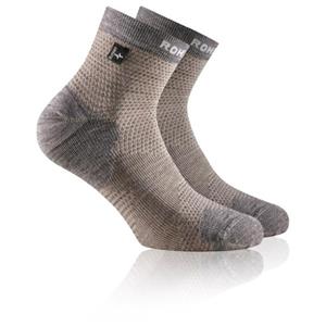 Rohner  Copper Allsport Quarter - Multifunctionele sokken, grijs