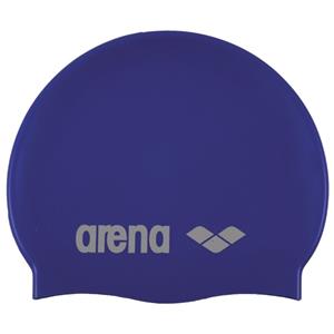 Arena - Classic Silicone - Badekappe skyblue /weiß