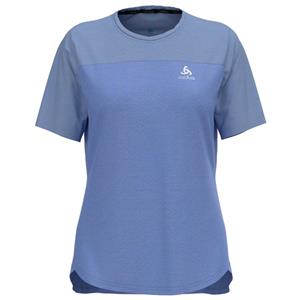 Odlo  Women's S/S X-Alp Linencool - Fietsshirt, blauw