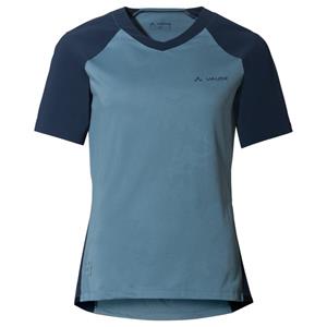 Vaude  Women's Moab Pro Shirt - Fietsshirt, blauw