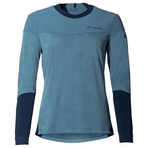 Vaude  Women's Moab L/S Pro Shirt - Fietsshirt, blauw