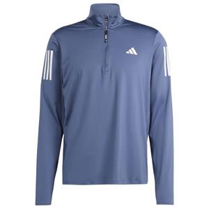 Adidas  Own The Run Half Zip - Hardloopshirt, blauw