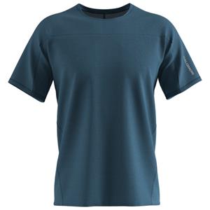 Salomon  Sense Aero S/S Tee - Hardloopshirt, blauw