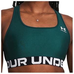 Under Armour  Women's HG Authentics Mid Branded - Sportbeha, hydro teal