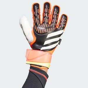 Adidas Keepershandschoenen Predator Match Fingersave Solar Energy - Zwart/Rood/Geel
