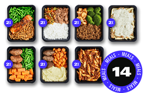 Prep The Food Prep Meals | Vis en pulled beef variatiepakket 2 weken