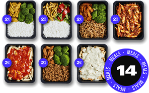 Prep The Food Prep Meals | Vega variatiepakket 2 weken