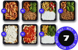 Prep The Food Prep Meals | Vega variatiepakket 1 week