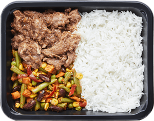 Prep The Food Prep Meal | Pulled beef rijst mexicaanse groentemix