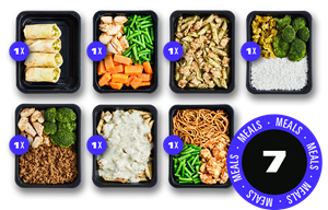 Prep The Food Prep Meals | Kip variatiepakket 1 week