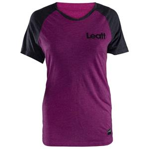 Leatt  Women's MTB All Mountain 2.0 Short Sleeve Jersey - Fietsshirt, purper