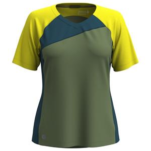 SmartWool  Women's Ultralite Mountain Bike Short Sleeve Tee - Fietsshirt, olijfgroen