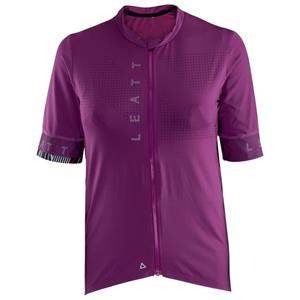 Leatt  Women's MTB Endurance 5.0 Short Sleeve Jersey - Fietsshirt, purper