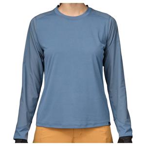 Patagonia  Women's L/S Dirt Craft Jersey - Sportshirt, blauw