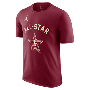 Jordan 2024 NBA All-Star Weekend Essential  T-shirt voor heren - Rood