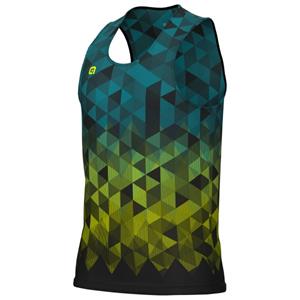Alé  Eclectic Tank - Hardloopshirt, turquoise