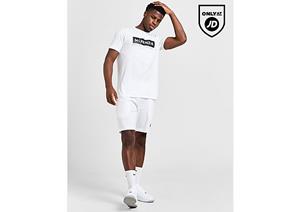 McKenzie Carbon T-Shirt/Shorts Set - White- Heren