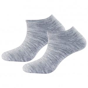 Devold  Daily Shorty Sock 2-Pack - Multifunctionele sokken, grijs