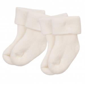 Devold  Teddy Baby Sock 2-Pack - Multifunctionele sokken, wit/beige