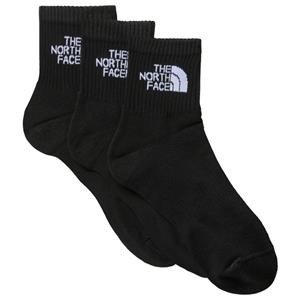 The North Face  Multi Sport Cush Quarter Socks 3-Pack - Multifunctionele sokken, zwart