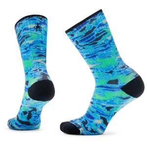 SmartWool  Athletic Art of the Outdoors Print Crew Socks - Multifunctionele sokken, blauw