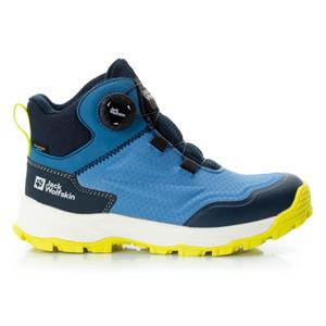 Jack Wolfskin  Kid's Cyrox Texapore Dial Mid - Wandelschoenen, blauw