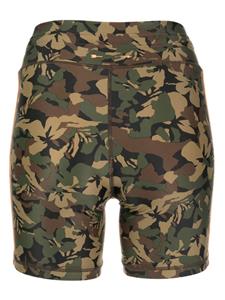 The Upside Shorts met camouflageprint - Groen