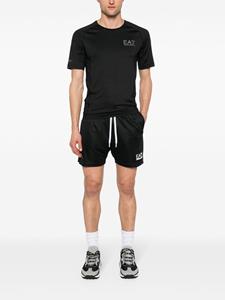 Ea7 Emporio Armani Tennis Pro stretch-jersey shorts - Zwart