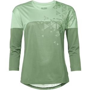 VAUDE T-Shirt Women's Moab LS T-Shirt V (1-tlg) Grüner Knopf