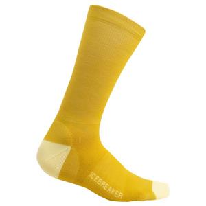 Icebreaker  Lifestyle Light Crew - Multifunctionele sokken, geel