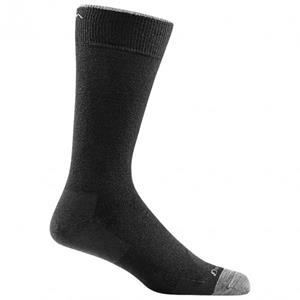 Darn Tough  Solid Crew Lighweight - Multifunctionele sokken, zwart