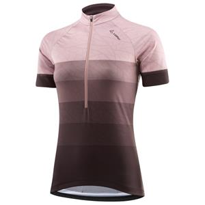 Löffler  Women's Bike Jersey Half Zip Lively Vent - Fietsshirt, pink