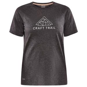 Craft  Women's Pro Trail Wool S/S Tee - Hardloopshirt, grijs